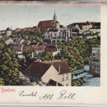 DR - Chemnitz - Reitzenhain Zug 1312 Bahnpost, portofr. Soldatenkarte 1901 n.