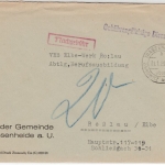 DDR - Trassenheide ü. Zinnowitz auf Usedom 1959, Poststelle I, Brief/Nachporto