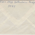 BRD - Kottenheim ü. Mayen, apt. Poststelle I, Einschreibebrief 1962 n.