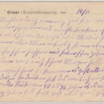 DR - Gruppe (Übungsplatz) 1915, Feldpost-Vordruckkarte n. Lutterberg, Dortmund