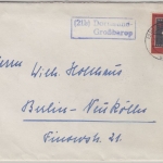 BRD - Dortmund Großbarop, Landpost-Ra2 a. Brief n. Berlin 1959