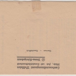 All.Bes. - Unna 1946, Gebühr bezahlt, Drucksache (Landesernährungsamt) n. Hagen