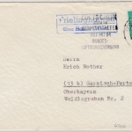 BRD - Frielinghausen ü. Hamm, Landpost-Ra2 a. Drucksache n. Garmisch 1960
