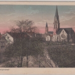 Nordrhein-Westfalen - Langendreer, farb. AK ungelaufen hds. dat. 1925
