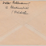 Bizone - (16) Schweinsbühl ü. Korbach, Landpost-Ra2 a. Brief n. Michelau 1950