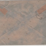 All.Bes. - Adorf (Waldeck) 1947, Einschreibebrief n. Frankfurt a.M., ohne Inhalt