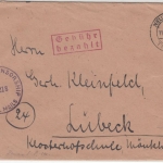 All.Bes. - Neukirchen ü. Treysa 11.12.45, Gebühr bezahlt, Poststelle I a. Brief
