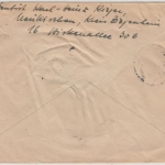 All.Bes. - Neukirchen ü. Treysa 1946 Poststelle I, Einschreibebrief n. Frankfurt
