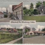 Hessen - Allendorf Kr. Marburg/Lahn, farb. Mehrbild-AK, gelaufen 1961