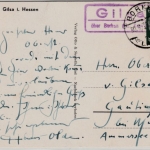 DR - Gilsa ü. Borken (Bz.Kassel), Landpost-Ra2 a. sw-Mehrbild-AK Gilsa 1938 n.