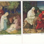 Bayern - Hans Huber Sulzemoos, 6 farb. Künstlerkarten/Weihnachten ca. 1930/35