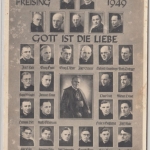 Bayern - Freising, Priesterweihe 1949 sw-Foto/Postkartenformat ungelaufen