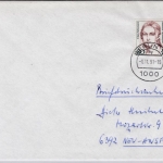 Berlin - 80 Pfg. Frauen, Briefdrucksache Berlin - Neu-Anspach 1991