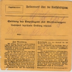 Bayern - 30 Pfg. Luitpold, Paketkarte Vilsbiburg - Landshut 1917 (späte Verw.)