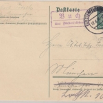 DR - Buch ü. Fürstenfeldbruck, Landpost-Ra2 a. 6 Pfg. GA-Karte n. München 1936