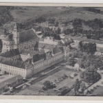 Bayern - Fürstenfeldbruck, Polizei-Schule sw-AK/Luftaufnahme ca. 1935