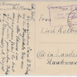 All.Bes. - Murnau 27.12.45, Taxe percue/Gebühr bezahlt Ra3 a. Karte n. Landshut