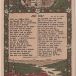 Bayern - Bad Tölz, Gedichtkarte, farb. Steindruckkarte galaufen 1942