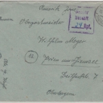 All.Bes. - Traben-Trabach 15.1.47, Gebühr bezahlt ...Rpf. Ra3 a. Brief n. Prien
