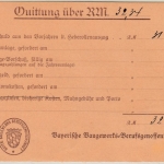 DR - 20+3 Pfg. Hindenburg/Perfin "BBB", Nachnahmekarte München - Ingolstadt 1937