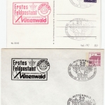 BRD - Bundeswehr Feldpost Geb.NschBtl 8 Mittenwald Erstes Feldpostamt 1980