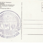BRD - Bundeswehr Feldpost Geb.NschBtl 8 Mittenwald Erstes Feldpostamt 1980