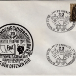 BRD - Bundeswehr 20 J. Erstes Feldpostamt Geb.NschBtl 8, SST Mittenwald 1980