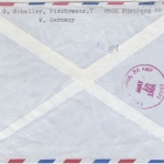 BRD - 2x70 Pfg. B&S, Lupo-Brief n. USA, Nürnberg - Lindfield 1984