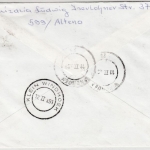 BRD - 2x280 Pfg. B&S, Lupo-Einschreibebrief n. NAMIBIA, Altena - Windhoek 1991