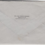 DR - 2x6 Pfg. Kameradschaftsblock, Brief Berlin - Laboe 1940