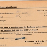 DR - Radolfzell 1938, 3 Pfg. AFS "Milchwerk", Drucksache n. Wolterdingen