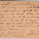 DR - Nicolausdorf Reg.Bez. Liegnitz 1879, Ra3 a. 5 PfgE GA-Karte n. Löbau
