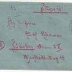 DR - Callenberg ü. Waldenburg 31.1.45, Poststelle I, Feldpostbrief n. Jüterbog