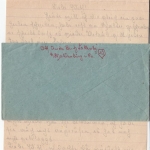 DR - Callenberg ü. Waldenburg 31.1.45, Poststelle I, Feldpostbrief n. Jüterbog