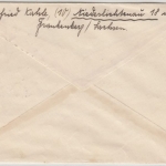 SBZ/Ostsachsen - Niederlichtenau ü. Frankenberg, Poststelle I a. Brief 1946 n.