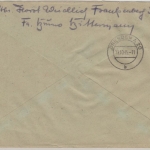 SBZ - Frankenberg Bezahlt 17.10.45, Einschreibebrief n. Dresden