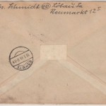 All.Bes. - 60+24 Pfg. Ziffer, Einschreibebrief Löbau - Bohmte 1946
