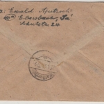 SBZ - 84 Pfg. Köpfe, Einschreibebrief Ebersbach - Weißenfels 1950