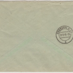 All.Bes. - 84 Pfg. Ziffer, Einschreibebrief Crinmmitschau - Dresden 1946