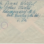 All.Bes. - Crossen (Mulde) 20.12.45, Gebühr bezahlt L1 a. Brief n. Wiemburg