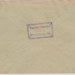 All.Bes. - Marienberg (Sachs.) bezahlt 24.9.45, Brief n. Dresden