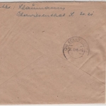 All.Bes. - 60+24 Pfg. Ziffer, Zensur-Einschreibebrief Oberwiesenthal 1946 n.
