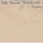 All.Bes. - Deutschkatharinenberg 6.2.45, Gebühr bezahlt Ra1 a. Brief n. München