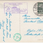 DDR - Oybin 1956, Postkutschen-Post, Sonderkarte m. Handwerbestpl.