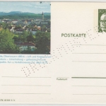 BRD - 30 Pfg. Heinemann Bild-GA-Karte "Traunstein", Lochung "Druckmuster"