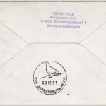 DDR - Dresden Lilienthal'91 SST a. Lupo-Einschreibebrief n. NORWEGEN/Spitzbergen