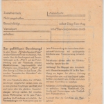 DDR - Hermsdorf 1983, Taxe percue Ra4 Wertpaketkarte/Wirtschaftspaket n. Leipzig