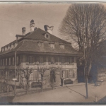 Schweiz - Langnau i.Emmental, Privatfoto 17x12,5cm, Villa, ca. 1910