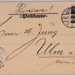 Sachsen - Zittau Cafe Reichspost/Straßenansicht, sw-AK gelaufen 1900