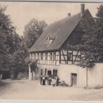 Sachsen - Ehrenberg Schmiede, sw-AK beschriftet 1919